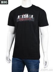 Футболка, BIG оптом 3707-140-2 black