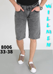 Бриджи джинсовые мужские WILLMEN оптом 36904281 8006-13
