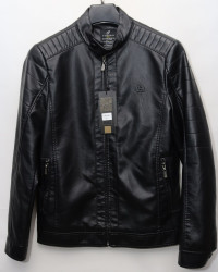 Куртки кожзам мужские FUDIAO (black) оптом 31602749 1856-97