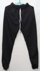 Спортивные штаны женские (black) оптом 58129473 01-3