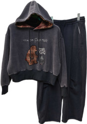 Спортивные костюмы женские на флисе оптом 94875362 7777-29