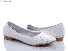Балетки, QQ shoes оптом XF51 white