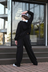 Спортивні костюми юніор (чорний) оптом