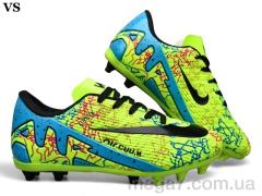 Футбольная обувь, VS оптом Walked 037 crampon green