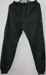 Спортивные штаны мужские на флисе (khaki) оптом 58631427 07-93