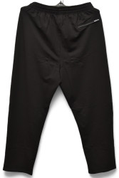Спортивні штани чоловічі БАТАЛ (чорний) оптом  