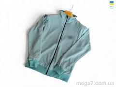 Кофта, Sport style оптом 501 PU морська хвиля