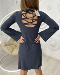 Сукні жіночі (темно-сірий) оптом VLADA KAPSULA 