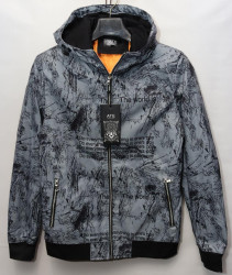 Куртки демисезонные мужские ATE (gray) оптом 86950312 8873-18