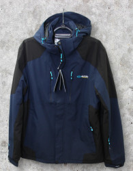 Куртки демисезонные мужские AUDSA БАТАЛ (темно-синий) оптом 65429817 VA23073-7-114