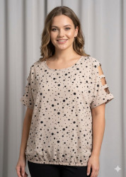 Блузки женские БАТАЛ оптом 24671053 582-139