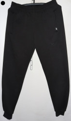 Спортивные штаны мужские на флисе (black) оптом 05421798 000-15
