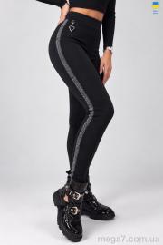 Лосины, Sport style оптом 1318-1 чорний