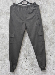 Спортивные штаны мужские (серый) оптом 89310756 03-21