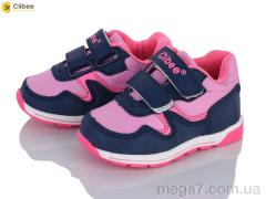 Кроссовки, Clibee оптом F655 d.blue-pink