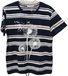 Футболки женские БАТАЛ оптом 85640713 367-71