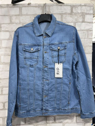 Куртки джинсовые мужские БАТАЛ оптом 40269835 910-19