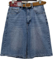 Шорты джинсовые женские ПОЛУБАТАЛ оптом 39068451 2039-246