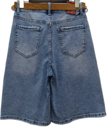 Шорты джинсовые женские ПОЛУБАТАЛ оптом 39068451 2039-246