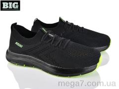 Кроссовки, BIG оптом 4058-B2065-2 black-green