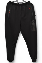 Спортивные штаны мужские (черный) оптом 68293471 01-21