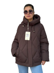 Куртки зимние женские БАТАЛ оптом 37261409 850-48