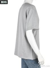 Футболка, BIG оптом --- 4049-08-4 grey
