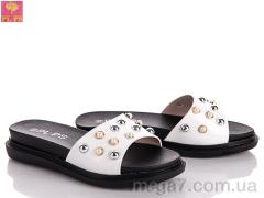 Шлепки, PLPS-Nanachka оптом PS621 white