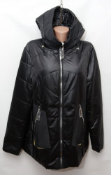Куртки женские NICE ПОЛУБАТАЛ (black) оптом 05129476 22112-87