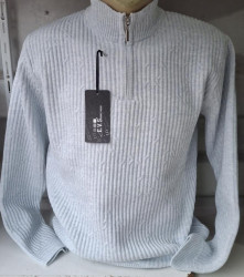 Свитера мужские БАТАЛ оптом 03472689 3021-7