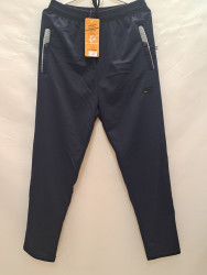 Спортивные штаны мужские БАТАЛ (темно-синий) оптом 10349286 116-B-22
