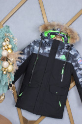 Куртки зимние детские (black) оптом 20183576 А 390-49