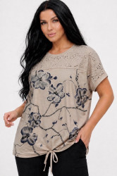 Футболки жіночі БАТАЛ оптом 