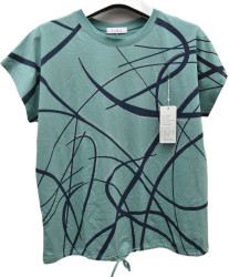 Футболки женские БАТАЛ оптом 59870426 858-257