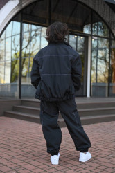 Костюмы юниор (2-ка) (черный) оптом 46139857 2441-3