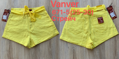 Шорты джинсовые женские VANVER оптом Vanver 13905627 671-5-12