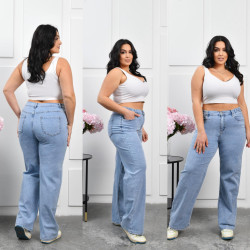 Джинси жіночі БАТАЛ оптом LADY JEANS