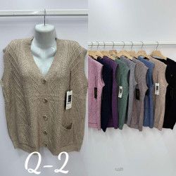 Жилетки женские БАТАЛ оптом 05264917 Q2-73
