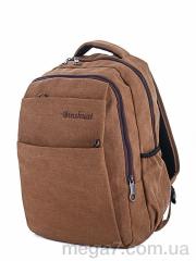 Рюкзак, Superbag оптом 6170 brown