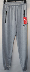 Спортивные штаны мужские (gray) оптом 52803149 01-1