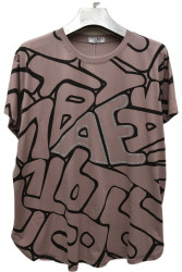 Футболки женские БАТАЛ оптом 72465839 780-11