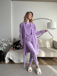 Нічні піжами жіночі (4-ка) оптом LUKAVAYA