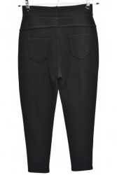 Лосини жіночі на хутрі БАТАЛ оптом BLACK CYCLONE 