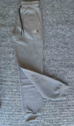 Спортивные штаны мужские на флисе (светло-серый) оптом Турция 82453197 04-4