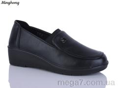 Туфли, Minghong оптом 798 black