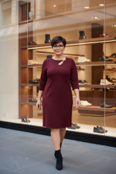 Платья женские БАТАЛ оптом 97230618 347-25