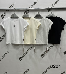 Футболки жіночі (білий) оптом 