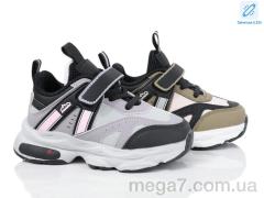 Кроссовки, Poni kids оптом 2042-1B mix LED