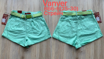 Шорты джинсовые женские VANVER оптом Vanver 05869143 666-6-5