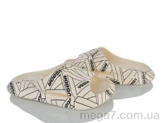 Шлепки, Захар-Gold оптом T2320-9 beige піна